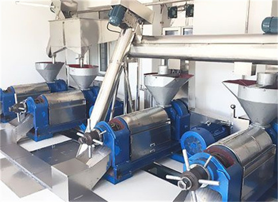 Various Capacity Rice Bran Oil Press Machine in Senegal