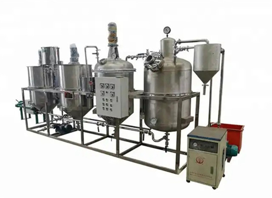 Peanut Oil Refining Machine Edible Oil Line in Burkina Faso