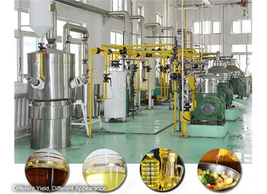 Physical Vegetable Oil Refined Equipment in Egypt